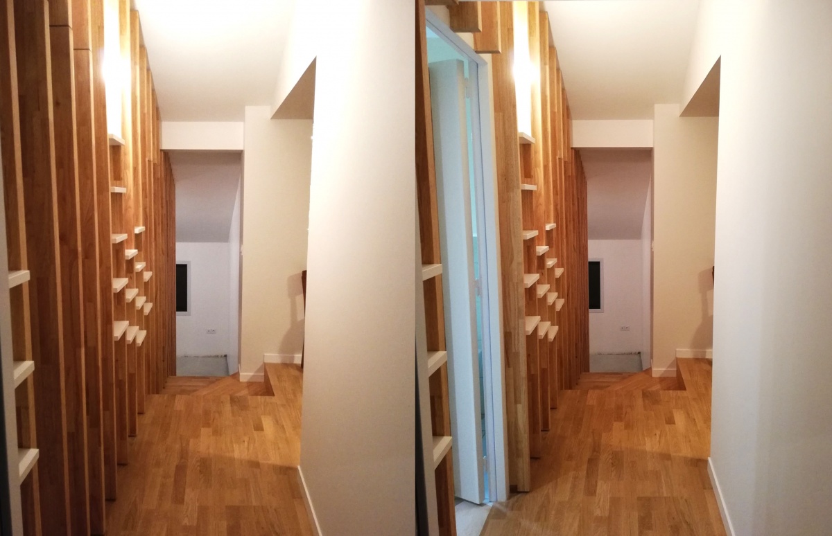 Conception d'un meuble escalier et rnovation intrieure