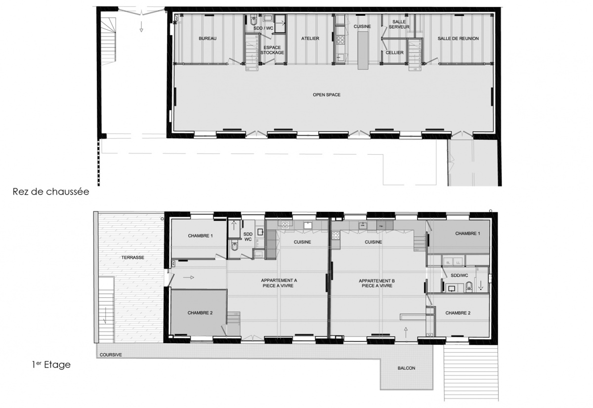 Ecole de Marcq - Nord - Marcq en Baroeul : PIKS-Plans-ArchiParis