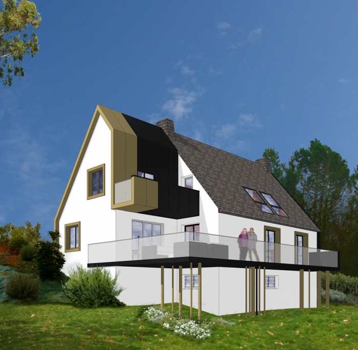 Aménagement intérieur, puis extension et rénovation énergétique