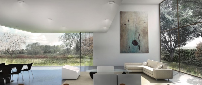 Maison Lanvin : Vue intrieur living room