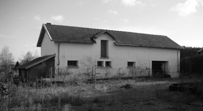 Rhabilitation d'une grange  en maison d'habitation : longere avant